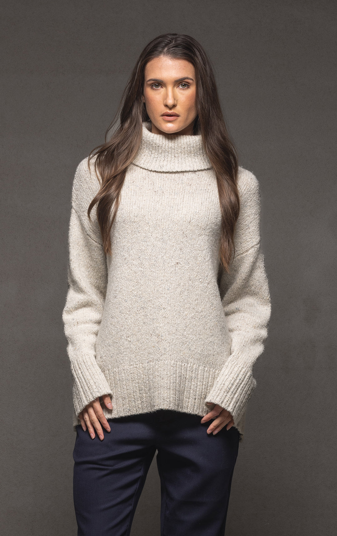 3GG MERINO ALPACA BLEND TURTLENECK
