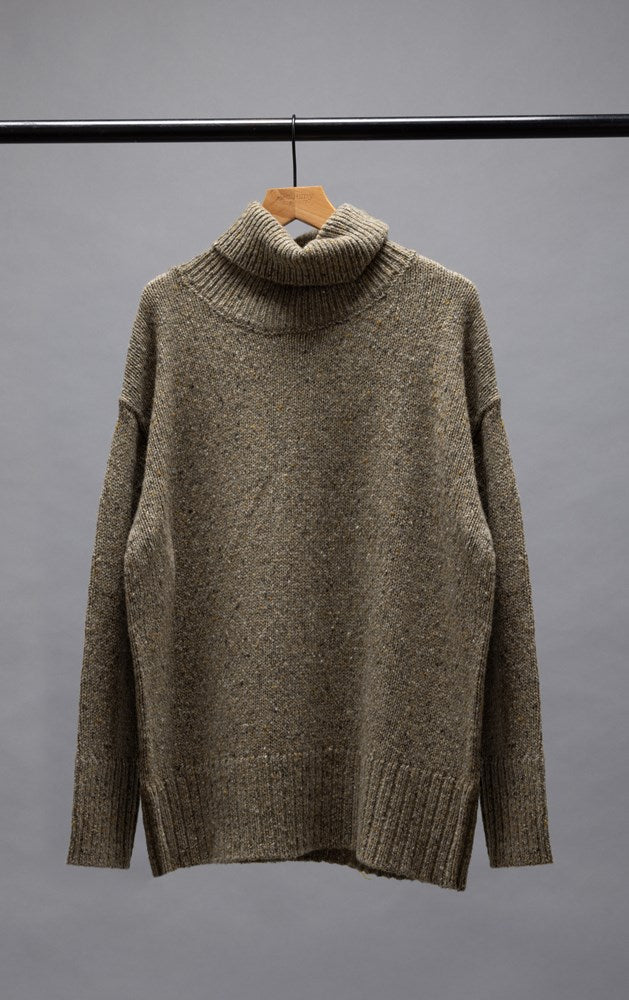 3GG MERINO ALPACA BLEND TURTLENECK  - CLEARANCE
