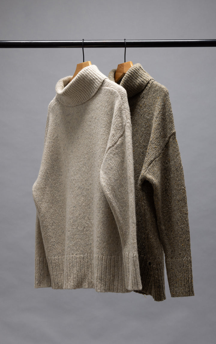 3GG MERINO ALPACA BLEND TURTLENECK