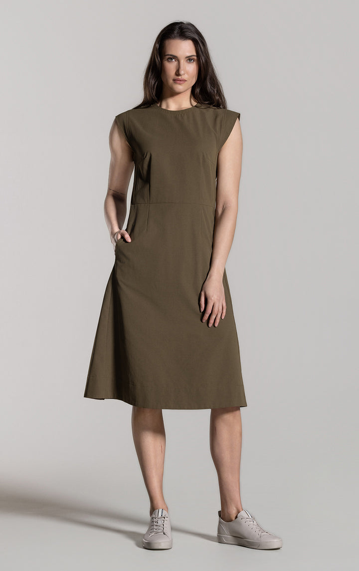 AIRVENTURE CAP SLEEVE DRESS
