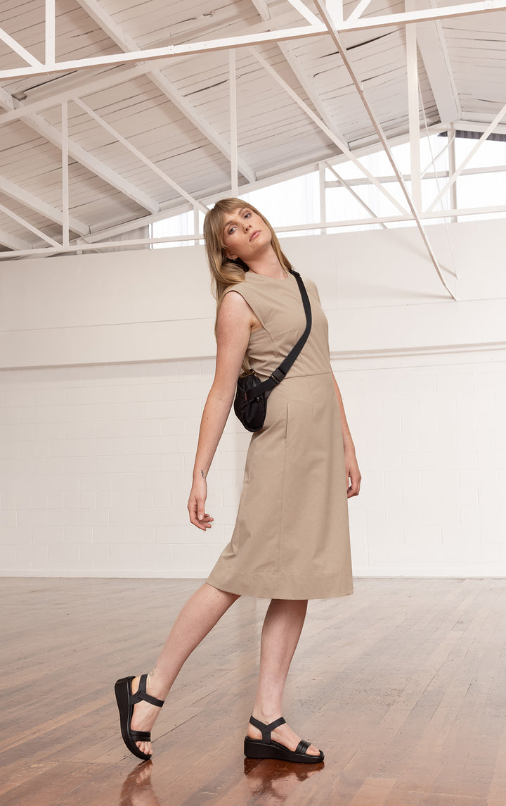 AIRVENTURE CAP SLEEVE DRESS - CLEARANCE