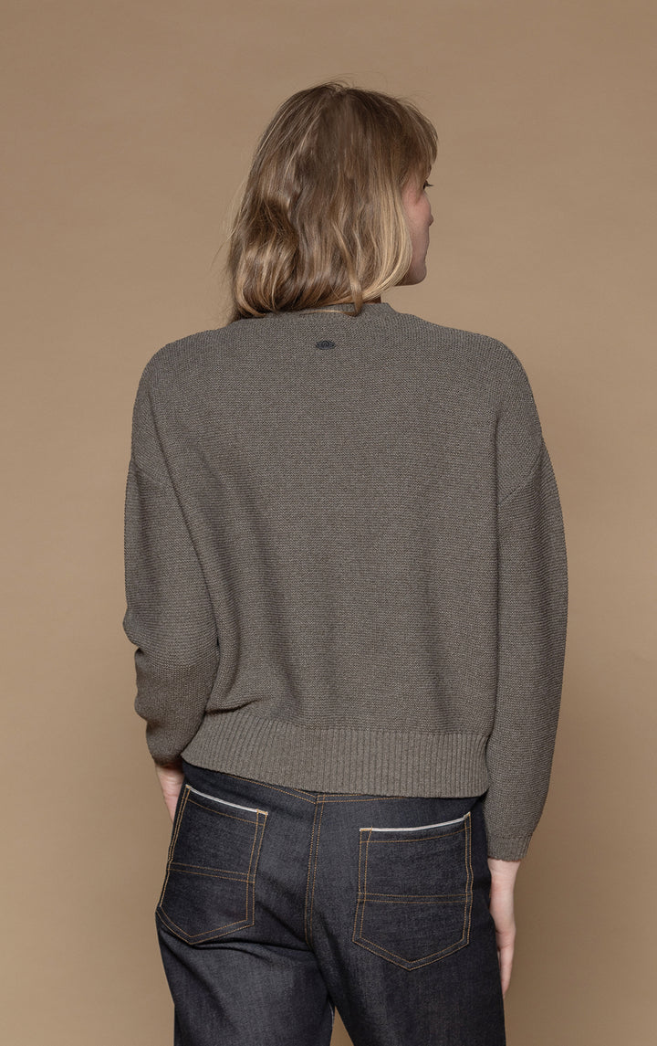 5GG COTTON BLEND CREW - CLEARANCE