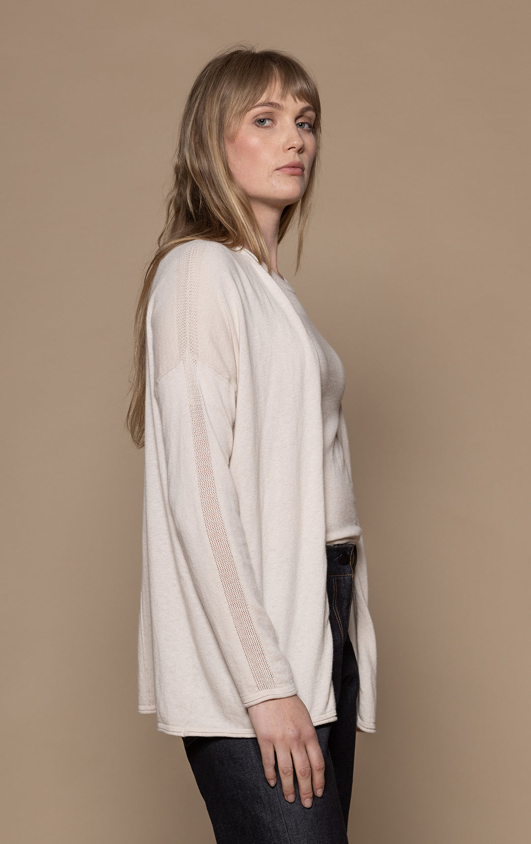 14GG COTTON SILK CARDIGAN - CLEARANCE