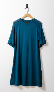 14GG COTTON SILK A-LINE DRESS