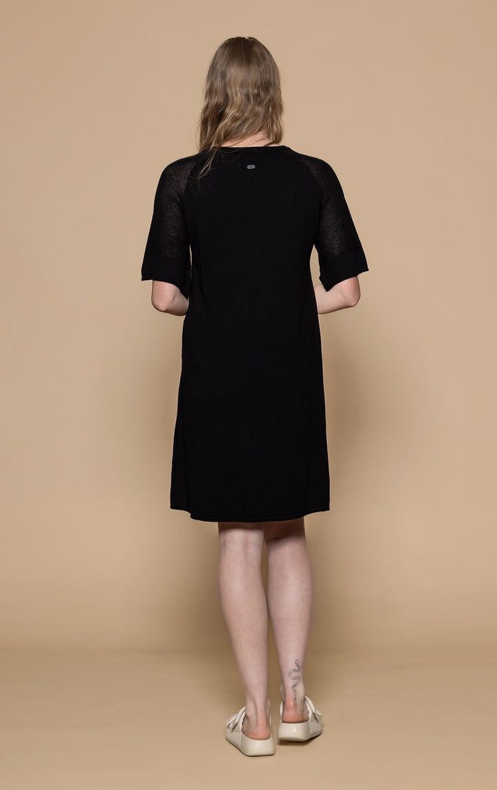 14GG COTTON SILK A-LINE DRESS - CLEARANCE