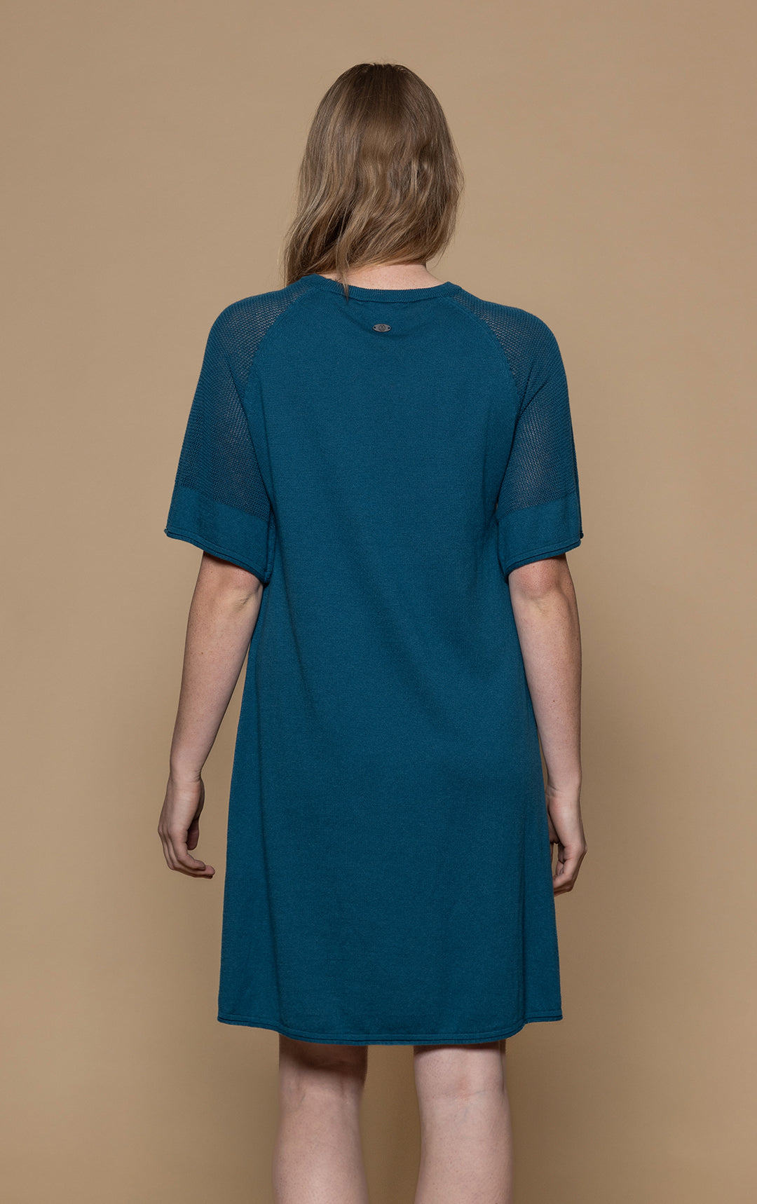 14GG COTTON SILK A-LINE DRESS - CLEARANCE