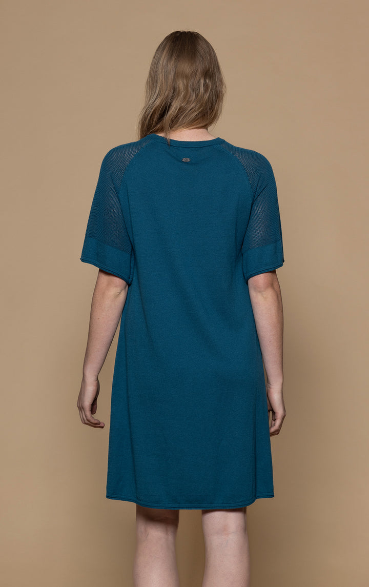 14GG COTTON SILK A-LINE DRESS - CLEARANCE