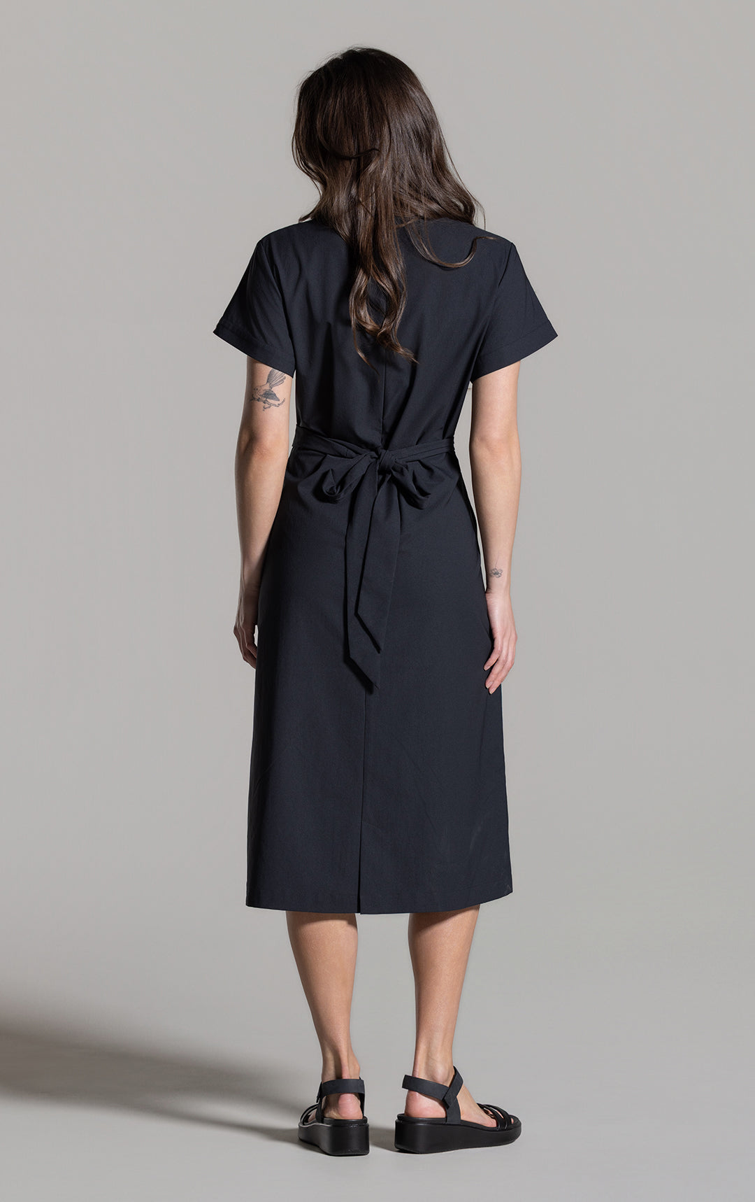 DELTAPEAK WRAP DRESS