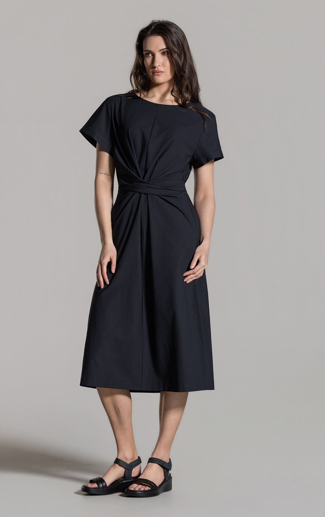 DELTAPEAK WRAP DRESS