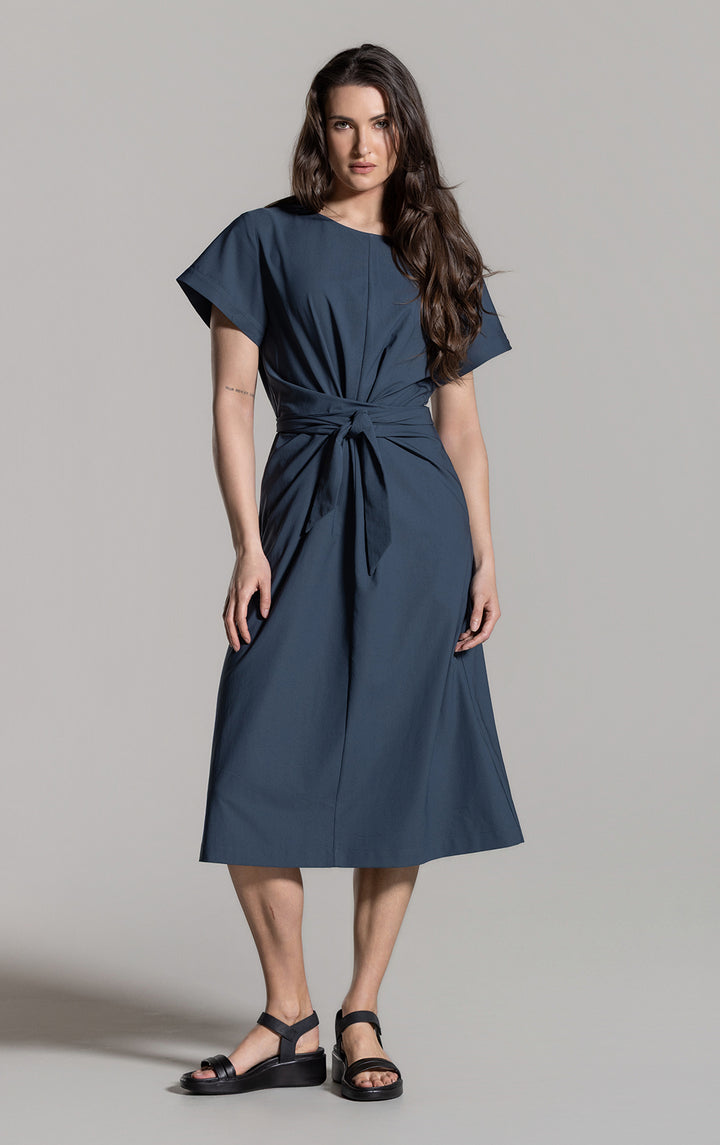 DELTAPEAK WRAP DRESS