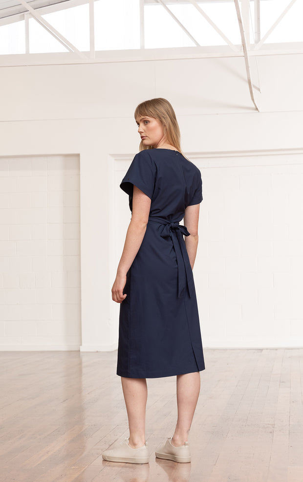 DELTAPEAK WRAP DRESS