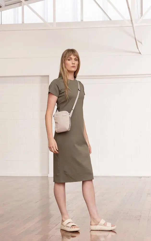 COTTON LUXE JERSEY DRESS - CLEARANCE 0
