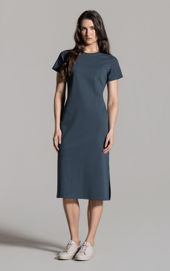 COTTON LUXE JERSEY DRESS