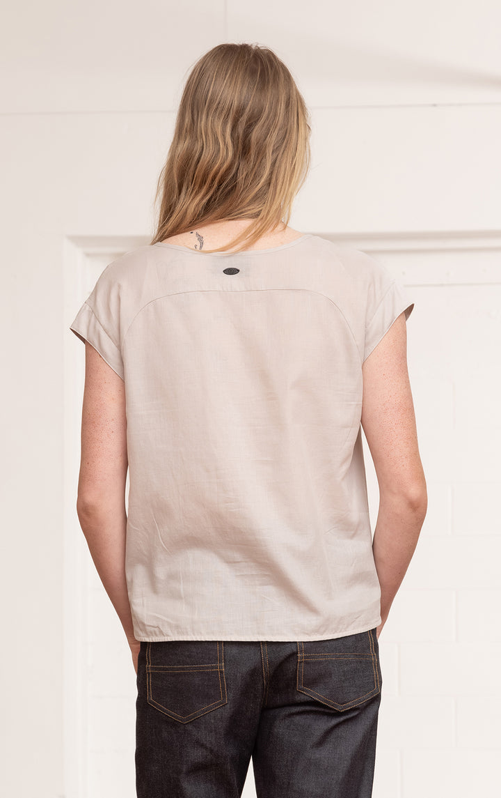LIGHTWEIGHT ORGANIC COTTON TOP - CLEARANCE