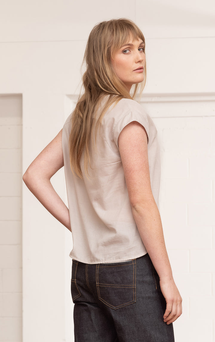 LIGHTWEIGHT ORGANIC COTTON TOP - CLEARANCE
