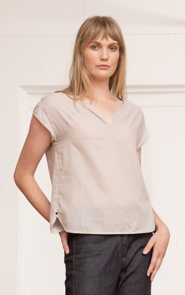 LIGHTWEIGHT ORGANIC COTTON TOP - CLEARANCE