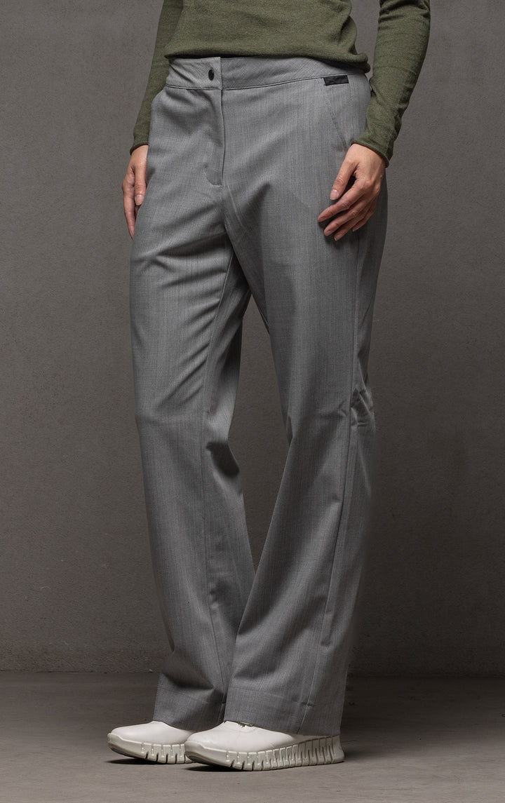 WOOL BLEND TROUSER