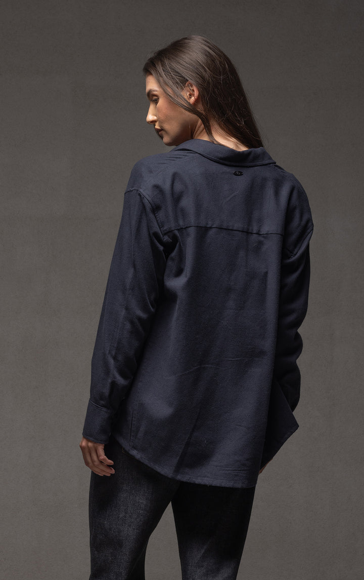 COTTON FLANNEL OVERSHIRT