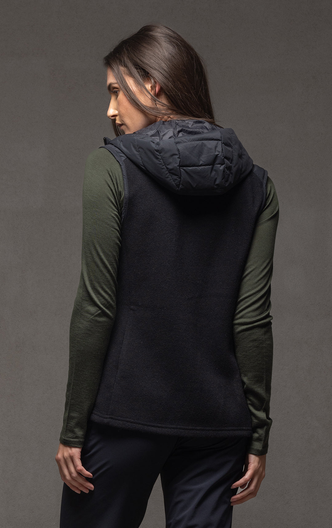 HYBRID HOODED VEST