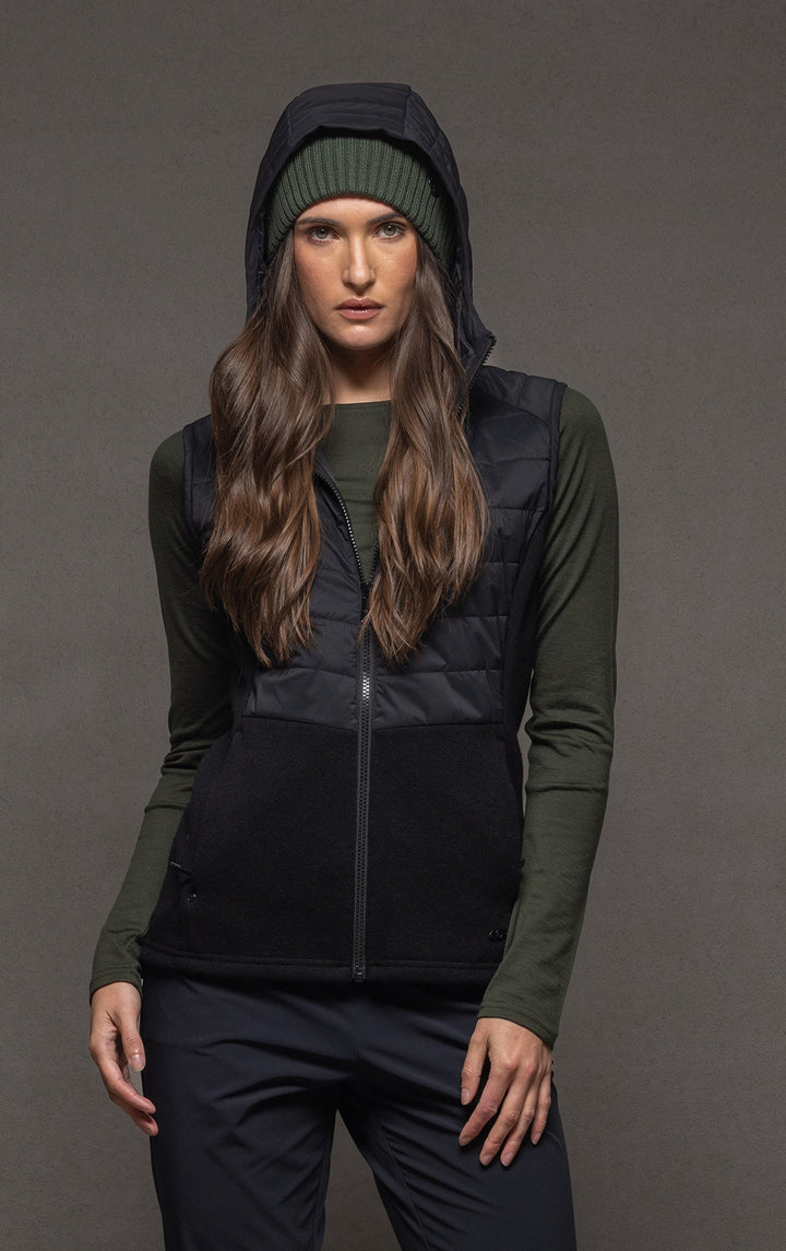 HYBRID HOODED VEST