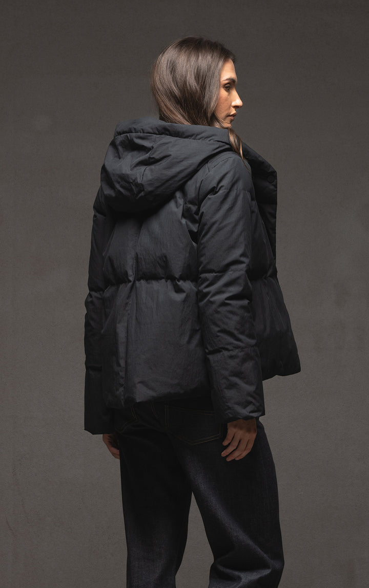 HOODED DOWN JACKET