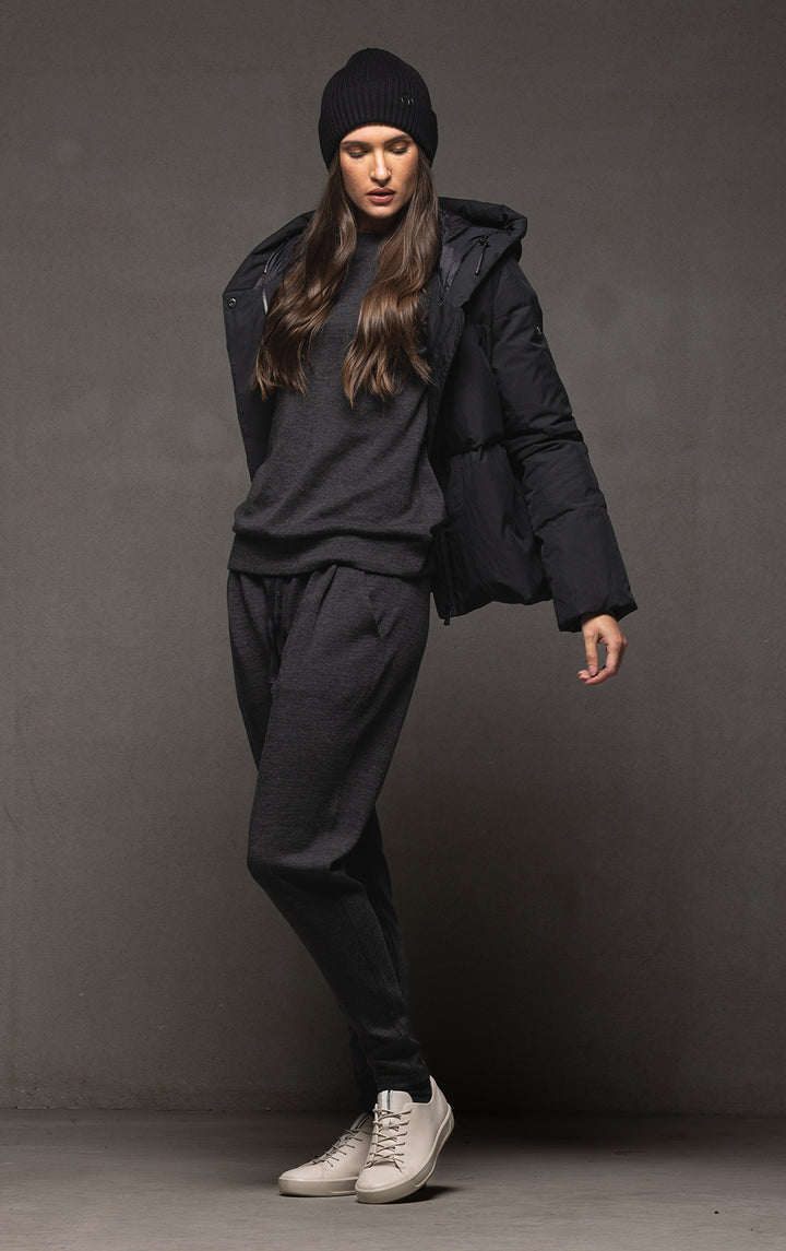 HOODED DOWN JACKET