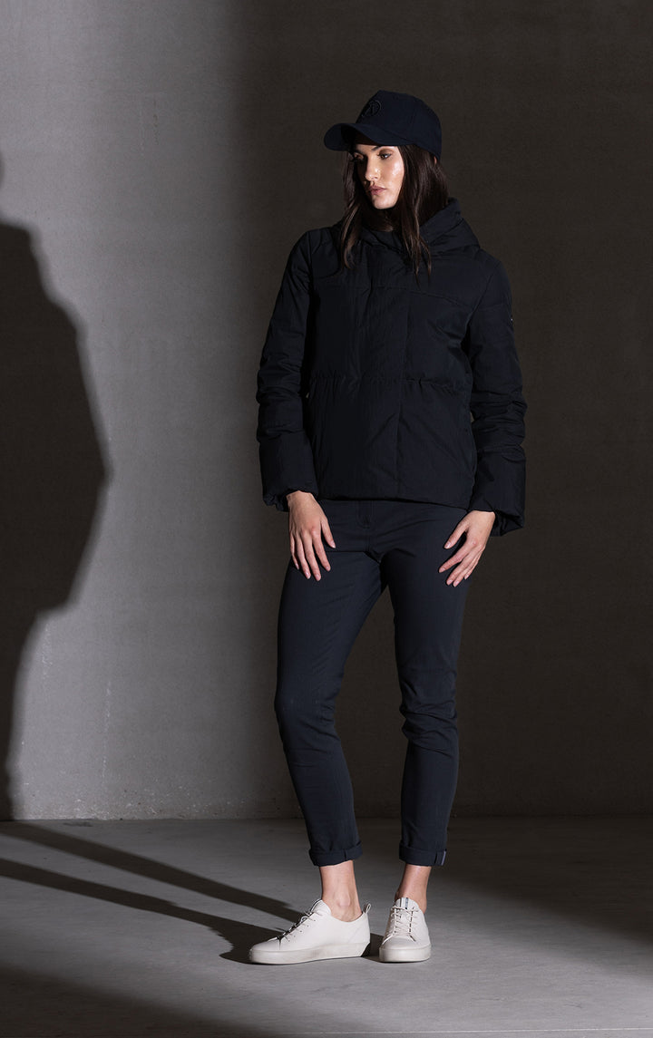 HOODED DOWN JACKET