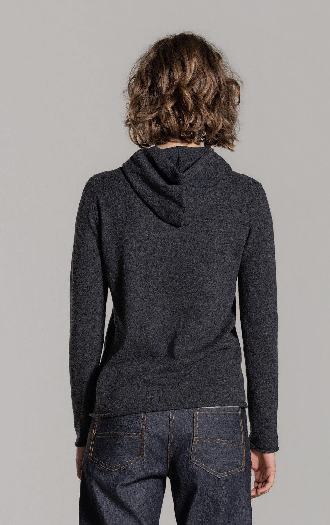 12GG BRUSHED MERINO HOODY