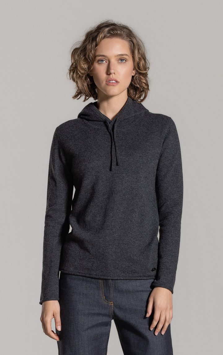 12GG BRUSHED MERINO HOODY
