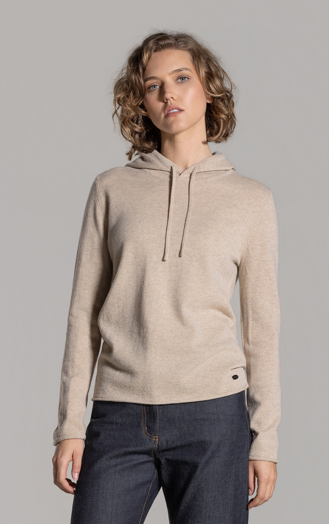 12GG BRUSHED MERINO HOODY