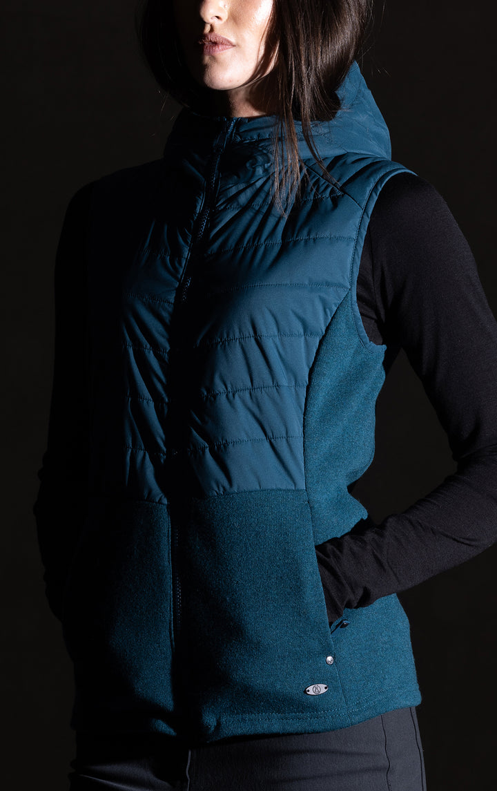 HYBRID HOODED VEST
