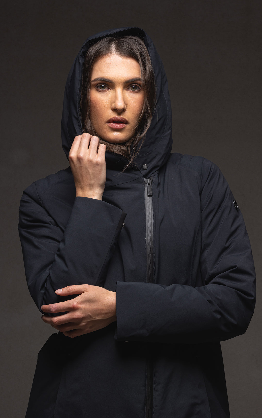 HOODED DOWN PARKA