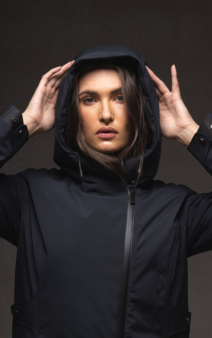 HOODED DOWN PARKA