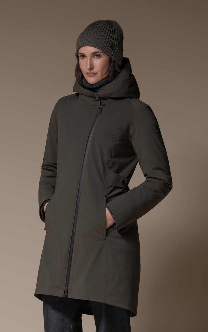 HOODED DOWN PARKA