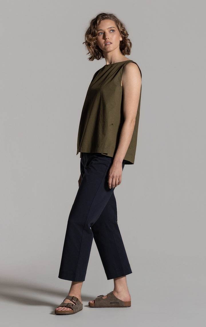 ORGANIC COTTON SLEEVELESS TOP