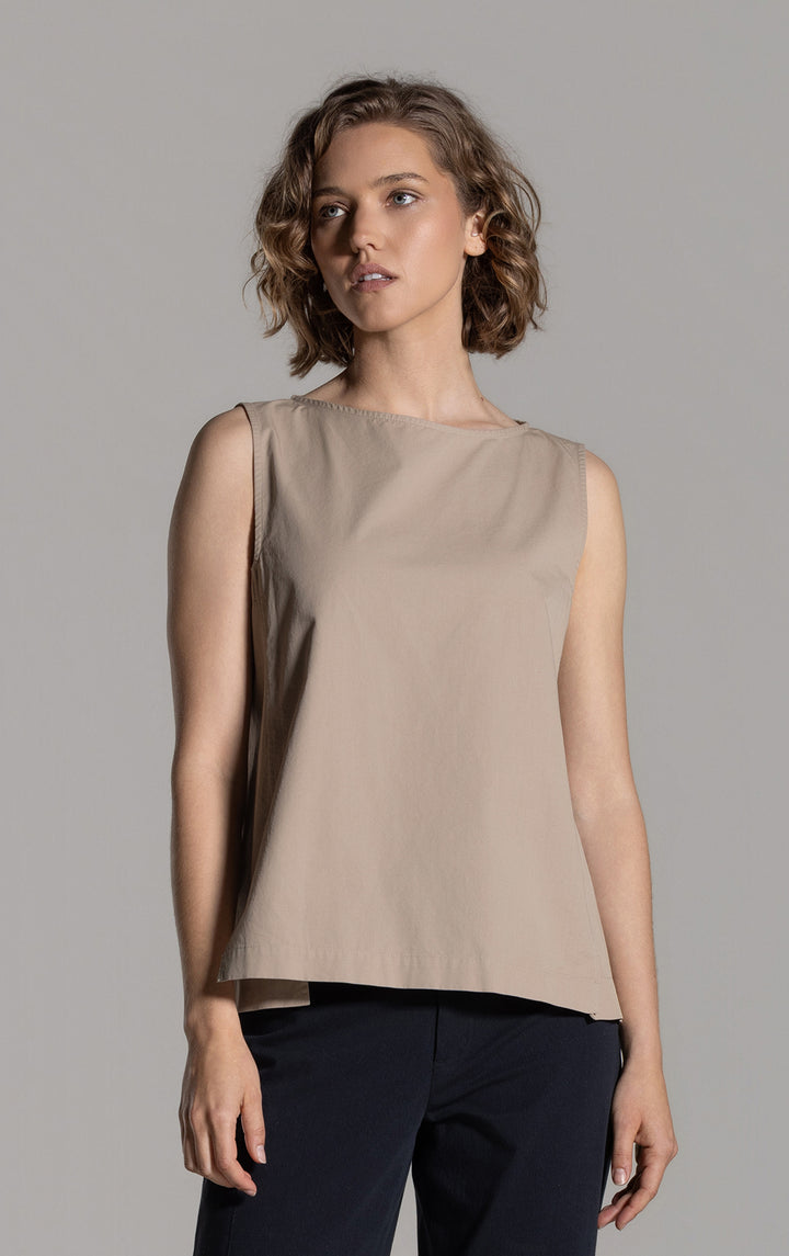 ORGANIC COTTON SLEEVELESS TOP