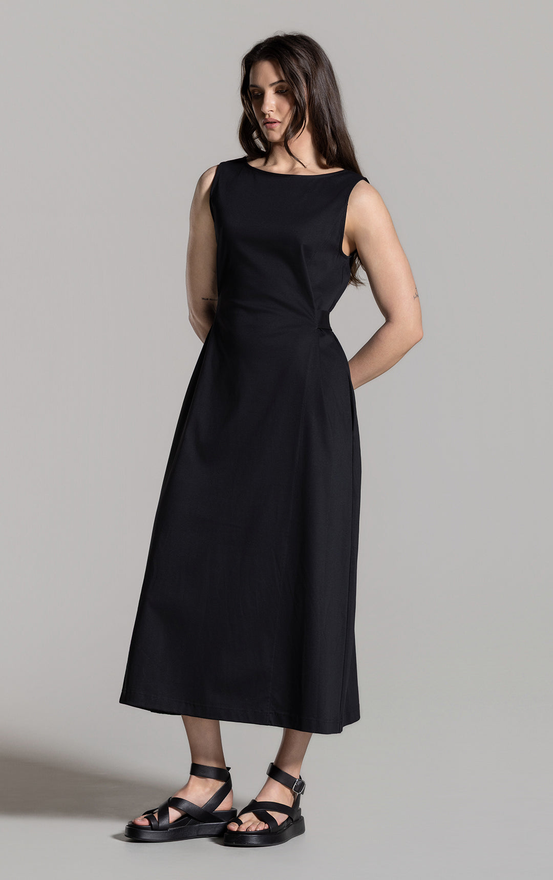 COTTON LUXE REVERSIBLE DRESS