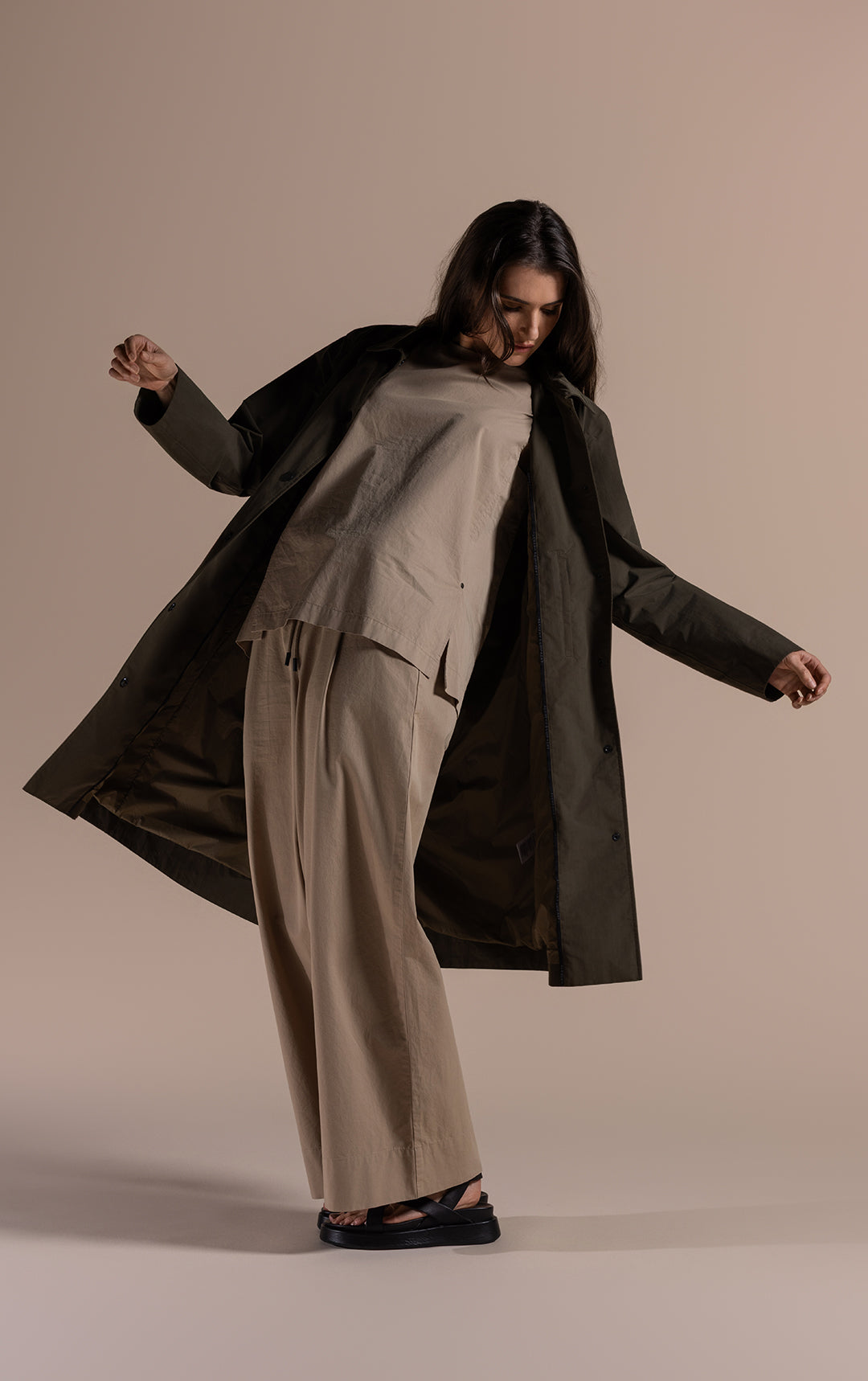 ORGANIC COTTON DRAWSTRING TROUSER