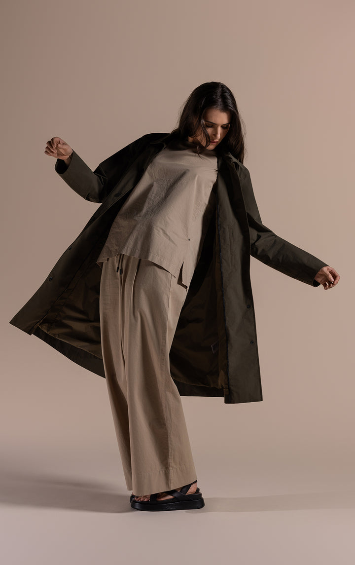 ORGANIC COTTON DRAWSTRING TROUSER