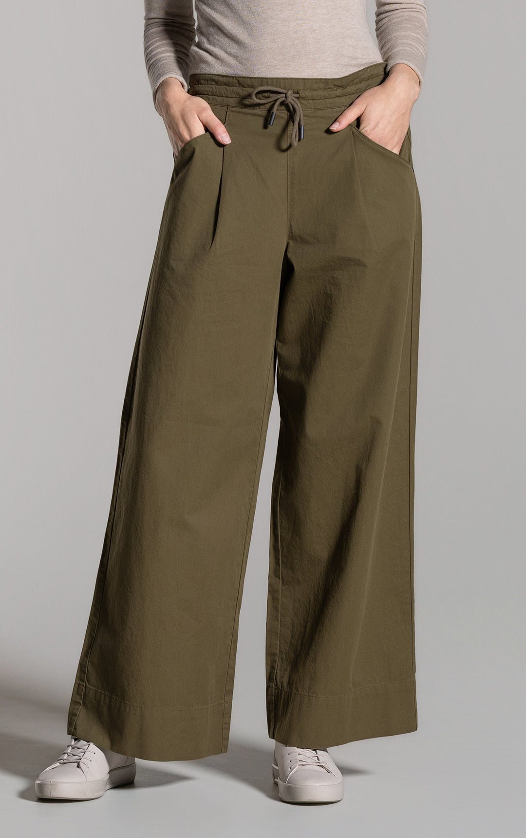 ORGANIC COTTON DRAWSTRING TROUSER