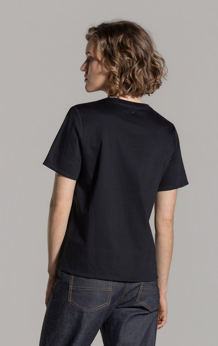 COTTON LUXE CREW TEE