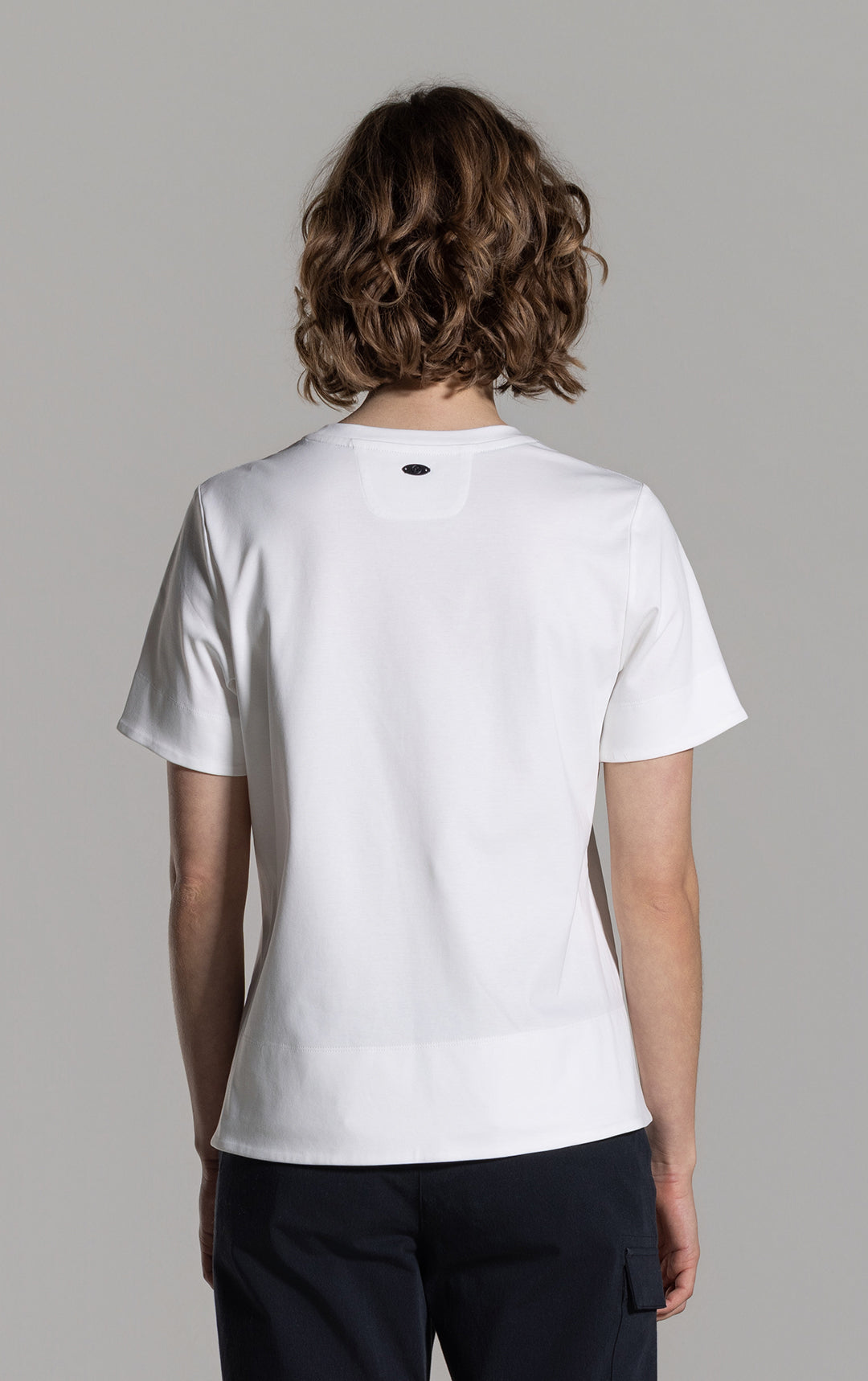 COTTON LUXE CREW TEE