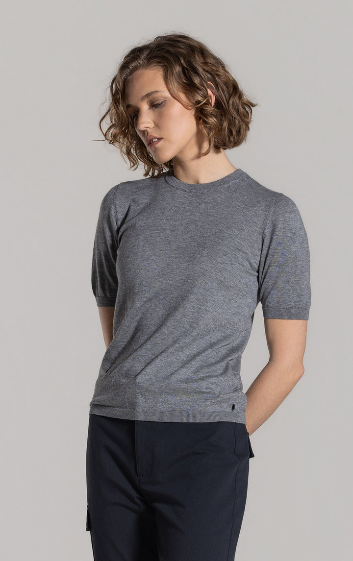 14GG COTTON MERINO SS TEE