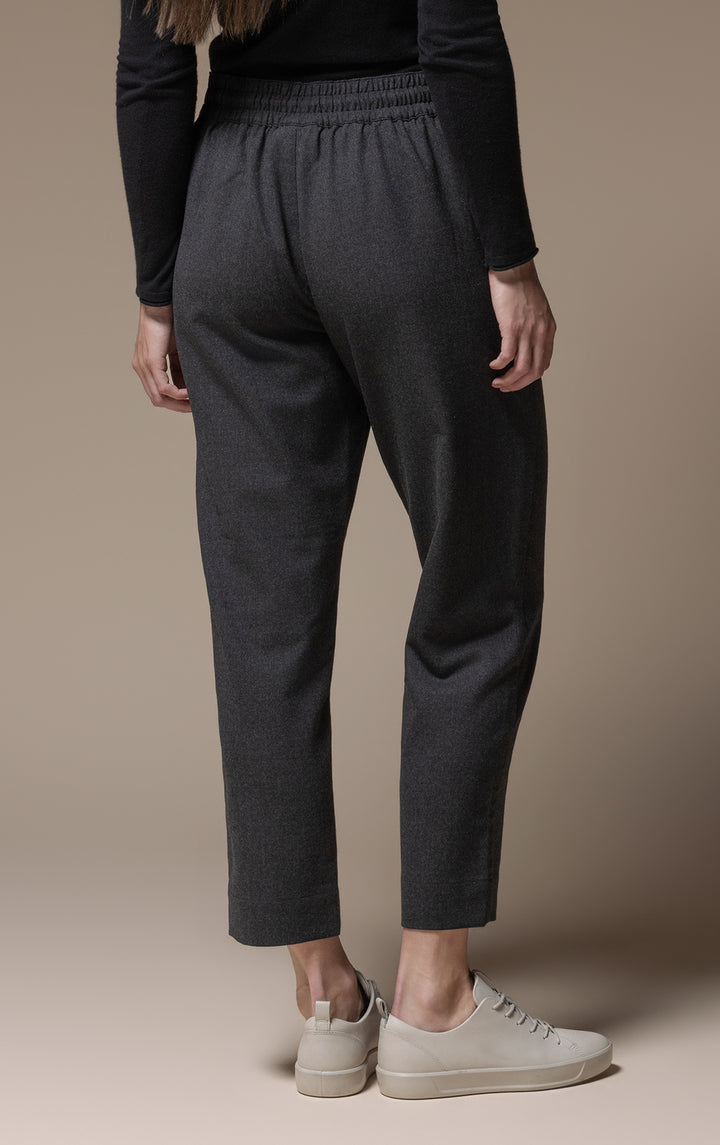 WOOL FLANNEL JOGGER