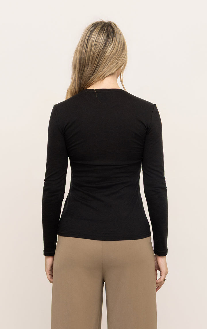 180GSM MERINO LS CREW