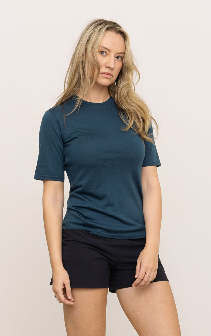 180GSM MERINO SS CREW