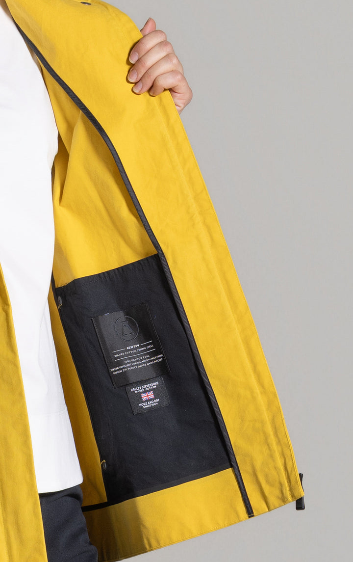 WAXED COTTON SWING SHELL