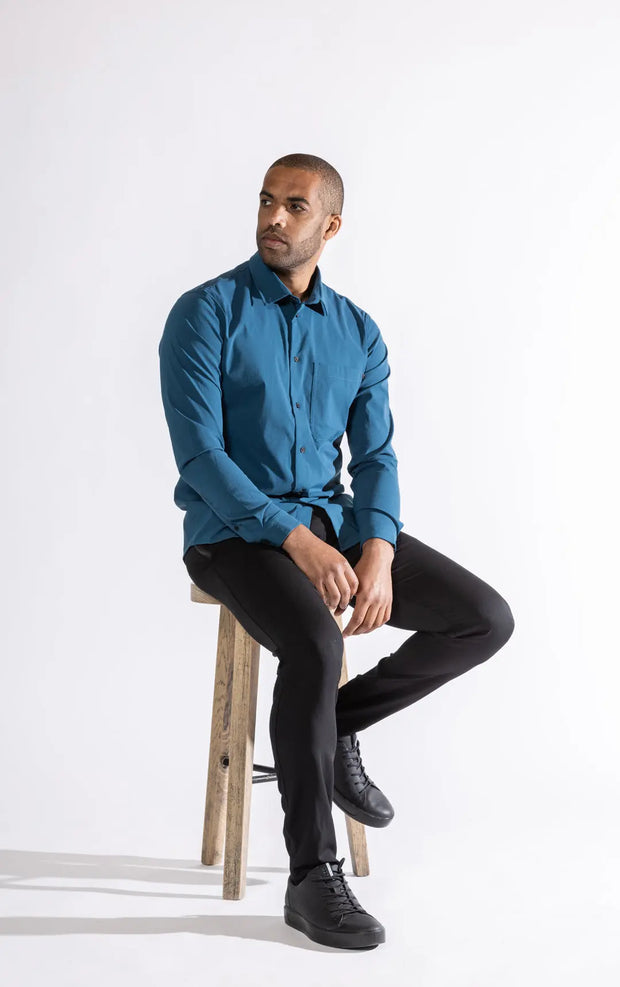 STRETCH SUMMER WOOL SHIRT - CLEARANCE - Alchemy Equipment NZ