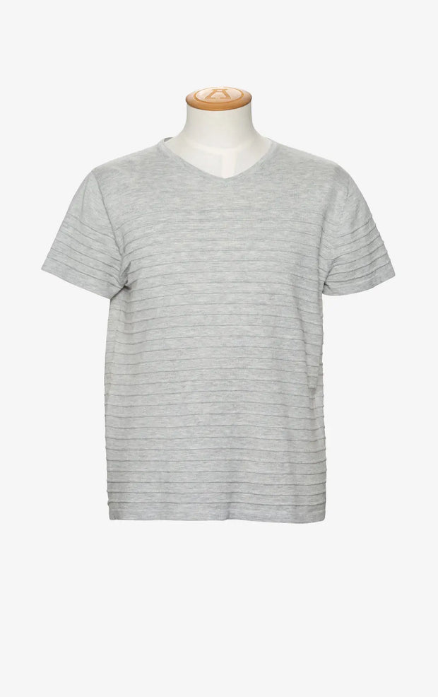 14GG COTTON/LINEN STRIPE TEE - CLEARANCE Alchemy Equipment