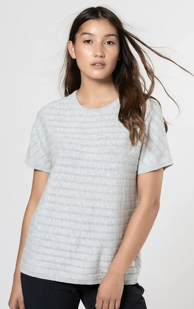 14GG COTTON/LINEN STRIPE TEE - CLEARANCE Alchemy Equipment